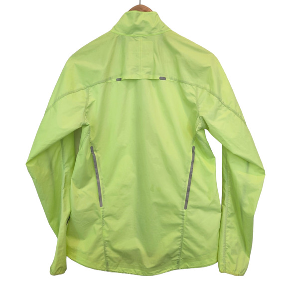 Nike Storm-Fit Jacket Windbreaker Running Biking Yellow Women's Small - Picture 9 of 10